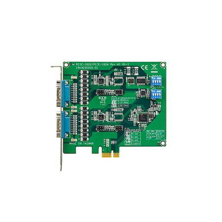 Advantech 2-Port Rs-232/422/485 Pcie Comm. Card PCIE-1602B-AE